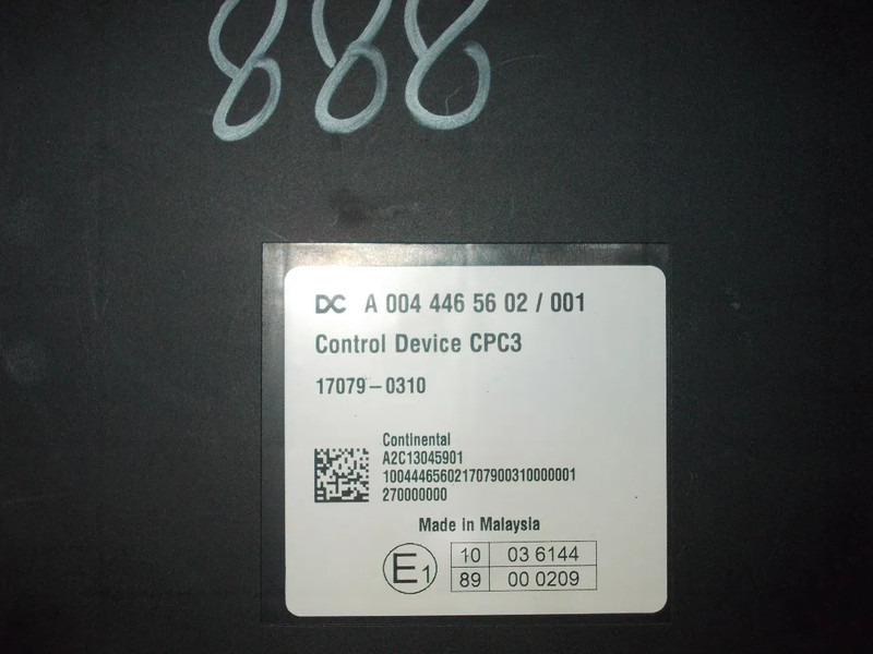 Mercedes-Benz A 004 446 56 02 CPC 3 MODULEN MERCEDES 1845 MP4 EURO 6 - Електрична система в категорії Вантажівки: фото 3 Mercedes-Benz A 004 446 56 02 CPC 3 MODULEN MERCEDES 1845 MP4 EURO 6 - Електрична система в категорії Вантажівки: фото 3