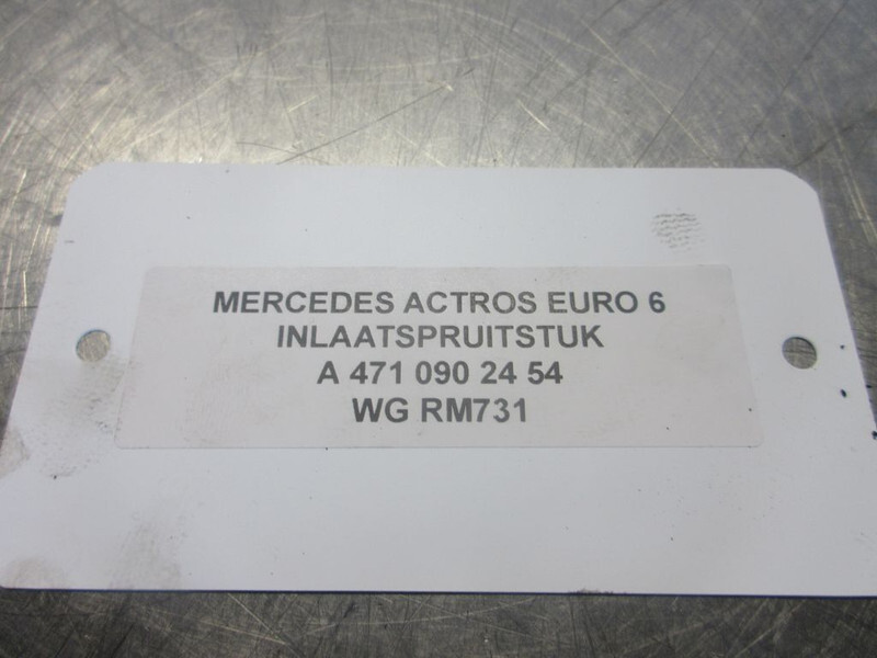 Mercedes-Benz A 471 098 16 17 // A 471 090 24 54 INLAADSPRIJTSTUK BENZ 1845 MP4 OM471LA - Впускний колектор в категорії Вантажівки: фото 5 Mercedes-Benz A 471 098 16 17 // A 471 090 24 54 INLAADSPRIJTSTUK BENZ 1845 MP4 OM471LA - Впускний колектор в категорії Вантажівки: фото 5