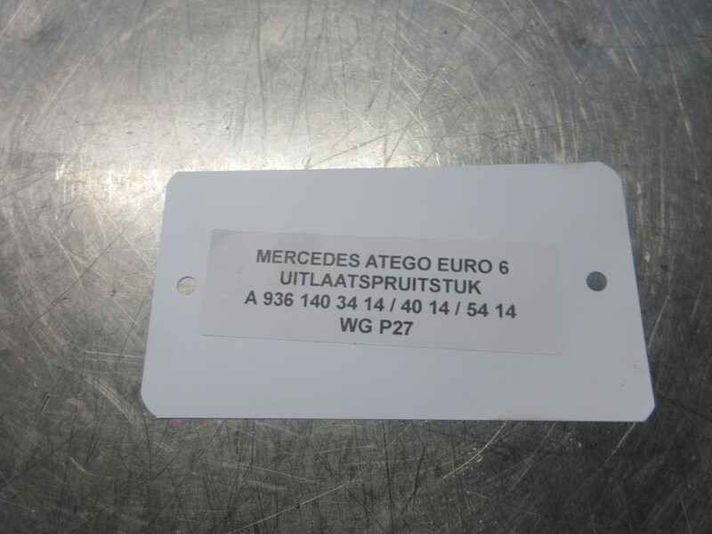 Mercedes-Benz A 936 140 34 14/ A 936 140 40 14/ A 936 140 54 14 SPRUITSTUK EURO 6 ATEGO - Випускний колектор в категорії Вантажівки: фото 4 Mercedes-Benz A 936 140 34 14/ A 936 140 40 14/ A 936 140 54 14 SPRUITSTUK EURO 6 ATEGO - Випускний колектор в категорії Вантажівки: фото 4