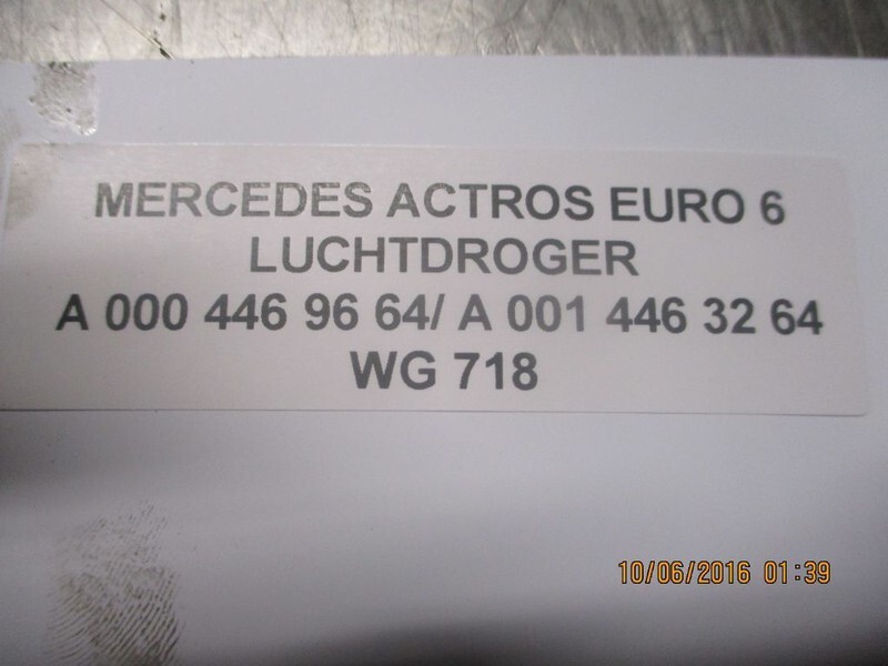 Mercedes-Benz ACTROS A 000 446 96 64/ A 001 446 32 64 LUCHTDROGER EURO 6 - Деталі гальмівної системи в категорії Вантажівки: фото 3 Mercedes-Benz ACTROS A 000 446 96 64/ A 001 446 32 64 LUCHTDROGER EURO 6 - Деталі гальмівної системи в категорії Вантажівки: фото 3
