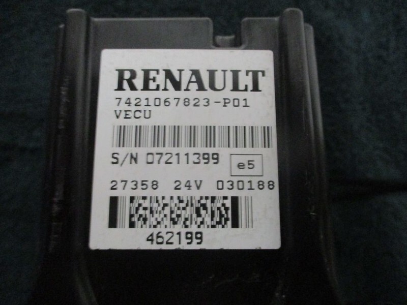 Renault PREMIUM 7421067823 VECU MODULE EURO 5 - Електрична система в категорії Вантажівки: фото 2 Renault PREMIUM 7421067823 VECU MODULE EURO 5 - Електрична система в категорії Вантажівки: фото 2