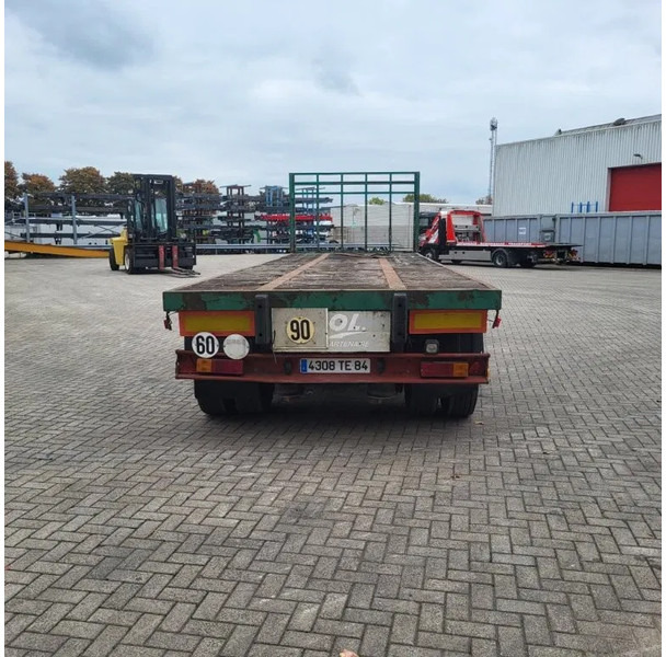 Trouillet RT 3240 / AIR SUSPENSION / PLATEAU 8M / LOADING HEIGHT:115CM / DRUM BRAKES / 3X ROR AXLES / 1990 - Причіп: фото 5 Trouillet RT 3240 / AIR SUSPENSION / PLATEAU 8M / LOADING HEIGHT:115CM / DRUM BRAKES / 3X ROR AXLES / 1990 - Причіп: фото 5