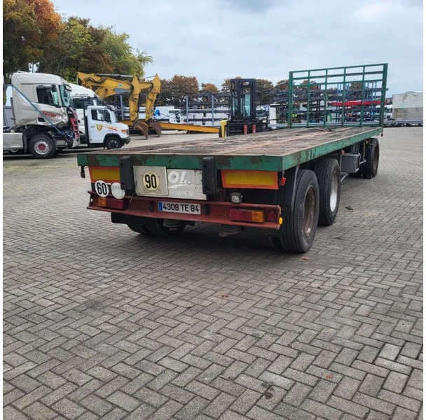 Trouillet RT 3240 / AIR SUSPENSION / PLATEAU 8M / LOADING HEIGHT:115CM / DRUM BRAKES / 3X ROR AXLES / 1990 - Причіп: фото 4 Trouillet RT 3240 / AIR SUSPENSION / PLATEAU 8M / LOADING HEIGHT:115CM / DRUM BRAKES / 3X ROR AXLES / 1990 - Причіп: фото 4