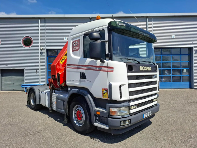 Scania 124G-420 / RETARDER / PALFINGER PK32080 / DOUBLE TANK / AIRCO / GOOD CONDITION / MANUAL / EURO-3 / 2004 - Вантажівка з маніпулятором: фото 4 Scania 124G-420 / RETARDER / PALFINGER PK32080 / DOUBLE TANK / AIRCO / GOOD CONDITION / MANUAL / EURO-3 / 2004 - Вантажівка з маніпулятором: фото 4