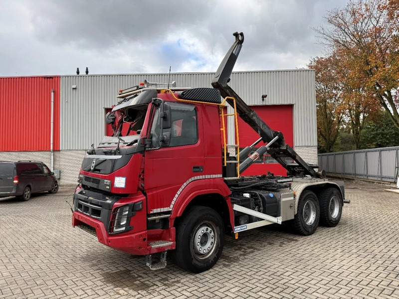 Volvo FMX4-500 / ENGINE RUNNING / VEB+ / 6X4 / BIG AXLE / AJK 20 TON HOOKLIFT / ONLY:276433 KM / AUTOMATIC / EURO-6 / 2020 - Гаковий мультиліфт вантажівка: фото 1 Volvo FMX4-500 / ENGINE RUNNING / VEB+ / 6X4 / BIG AXLE / AJK 20 TON HOOKLIFT / ONLY:276433 KM / AUTOMATIC / EURO-6 / 2020 - Гаковий мультиліфт вантажівка: фото 1