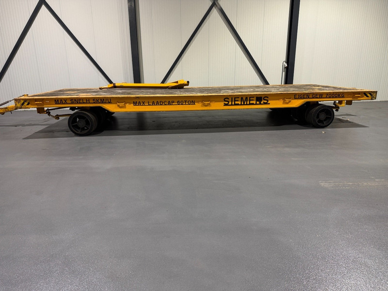 Buiscar Industrial Drawbar Trailer 60 Tons 4-8 - Бортовий причіп/ Платформа: фото 2 Buiscar Industrial Drawbar Trailer 60 Tons 4-8 - Бортовий причіп/ Платформа: фото 2