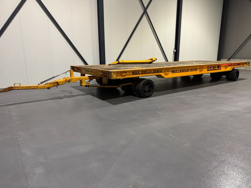 Buiscar Industrial Drawbar Trailer 60 Tons 4-8 - Бортовий причіп/ Платформа: фото 1 Buiscar Industrial Drawbar Trailer 60 Tons 4-8 - Бортовий причіп/ Платформа: фото 1
