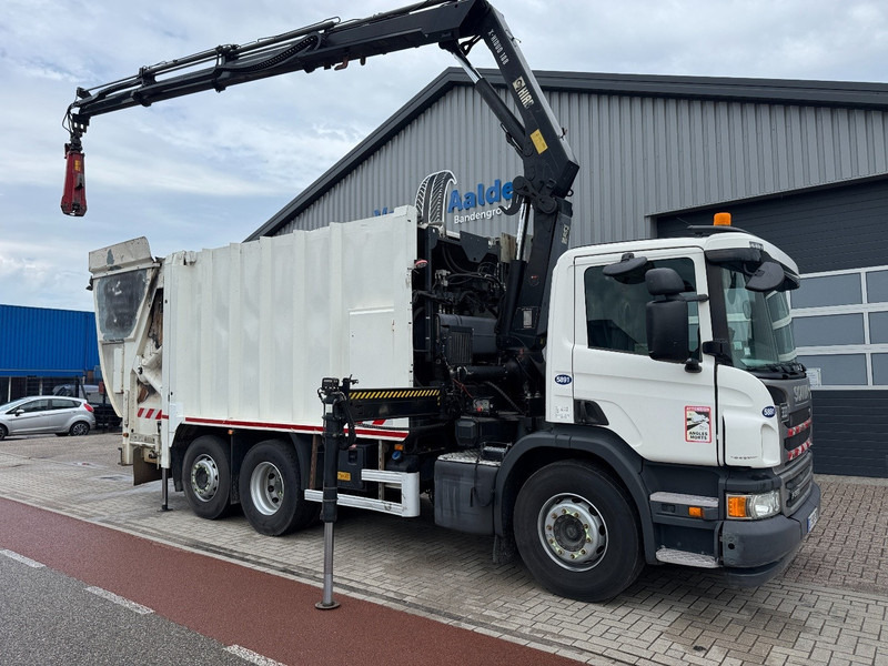 Scania P360 6x2, HIAB 188 E-3, SEMAT Evolupac - Сміттєвози: фото 1 Scania P360 6x2, HIAB 188 E-3, SEMAT Evolupac - Сміттєвози: фото 1