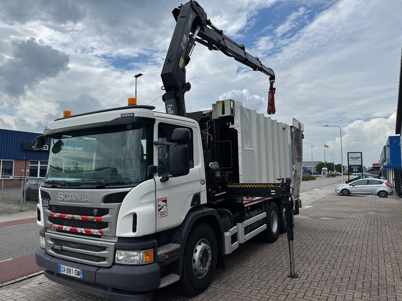 Scania P360 6x2, HIAB 188 E-3, SEMAT Evolupac - Сміттєвози: фото 5 Scania P360 6x2, HIAB 188 E-3, SEMAT Evolupac - Сміттєвози: фото 5