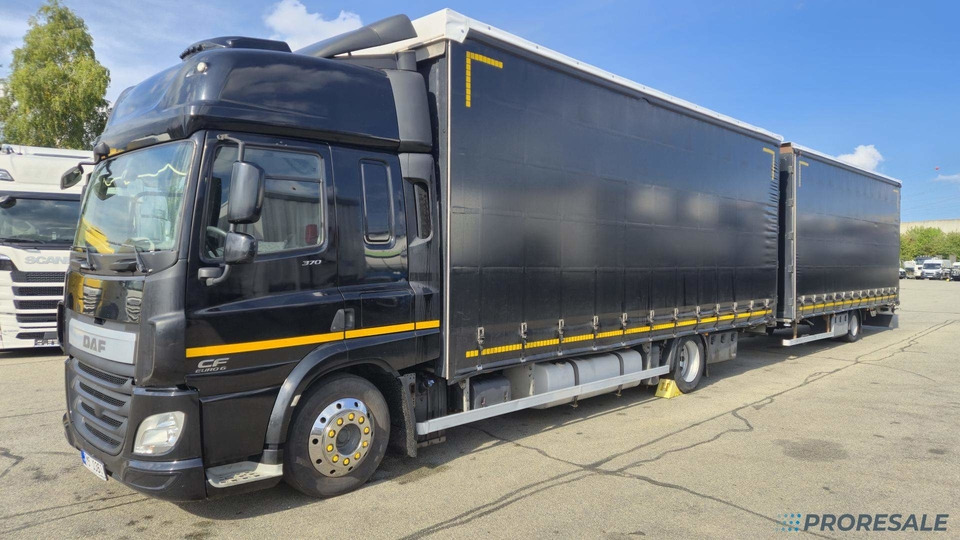 DAF CF 370 FA EURO 6 velkoobjemová souprava - prodejné jen s přívěsem GNIOTPOL P0478Z - cena je za celou soupravu - Тентована вантажівка: фото 2 DAF CF 370 FA EURO 6 velkoobjemová souprava - prodejné jen s přívěsem GNIOTPOL P0478Z - cena je za celou soupravu - Тентована вантажівка: фото 2