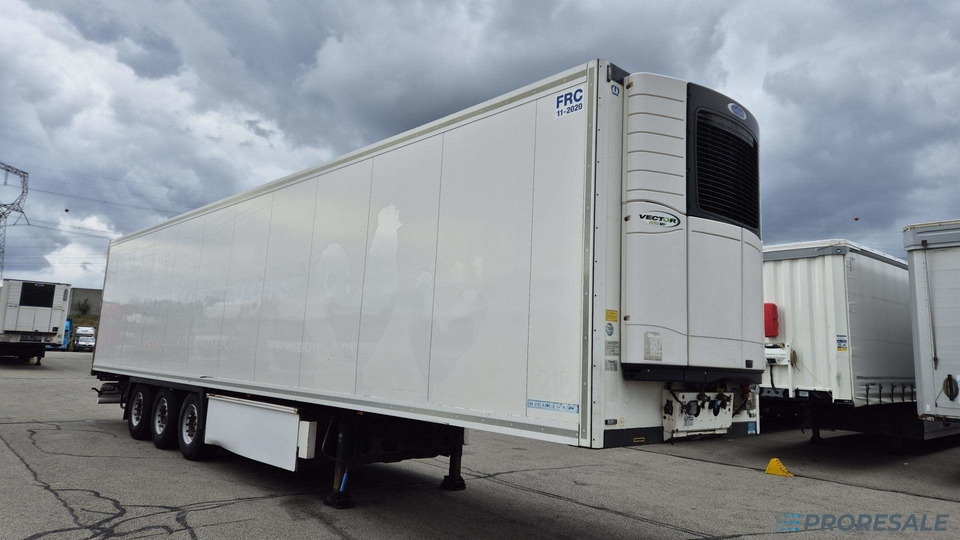 KRONE COOL LINER SD mrazírenský - MULTITEMP - dělící stěna + agregát CARRIER VECTOR 1950 Mt - Рефрижератор напівпричіп: фото 1 KRONE COOL LINER SD mrazírenský - MULTITEMP - dělící stěna + agregát CARRIER VECTOR 1950 Mt - Рефрижератор напівпричіп: фото 1