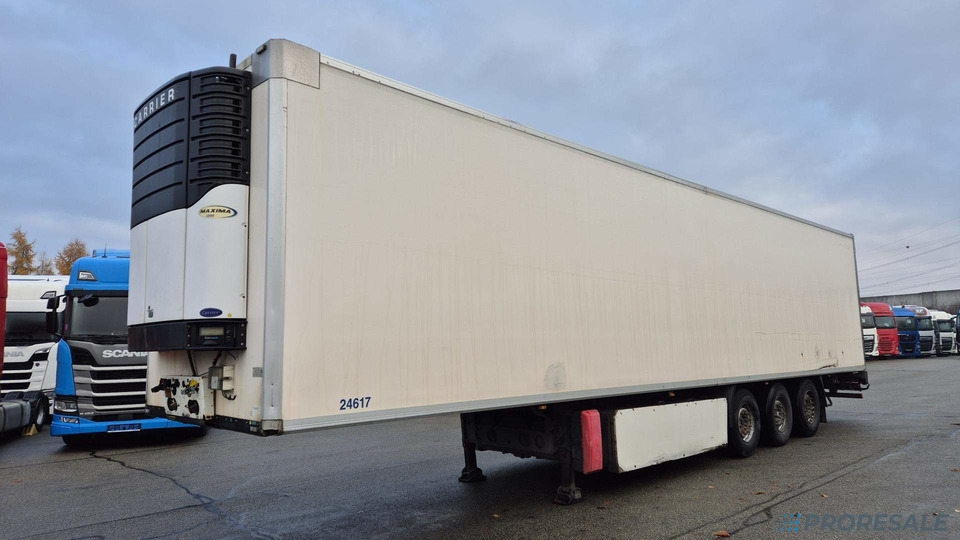 KRONE COOL LINER SD mrazírenský + agregát CARRIER MAXIMA 1300 - dvojitá podlaha - Рефрижератор напівпричіп: фото 2 KRONE COOL LINER SD mrazírenský + agregát CARRIER MAXIMA 1300 - dvojitá podlaha - Рефрижератор напівпричіп: фото 2