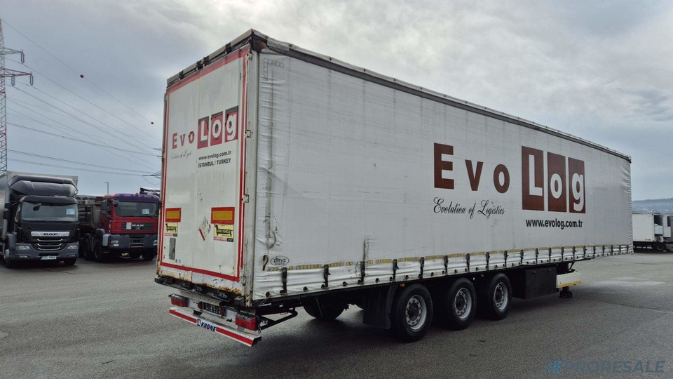 KRONE SD MEGA LINER - Тентований напівпричіп: фото 3 KRONE SD MEGA LINER - Тентований напівпричіп: фото 3