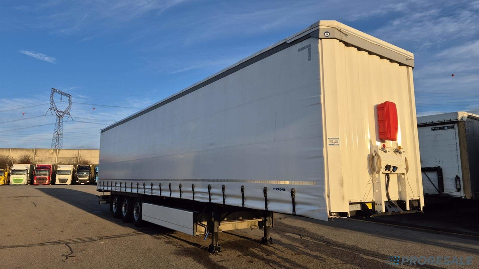 KRONE SD PROFI LINER + paletový koš 32 palet + 2 x zvedací náprava - Тентований напівпричіп: фото 1 KRONE SD PROFI LINER + paletový koš 32 palet + 2 x zvedací náprava - Тентований напівпричіп: фото 1