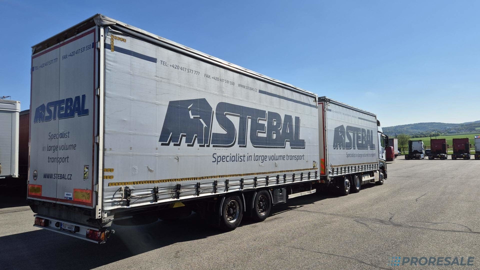 MERCEDES-BENZ ACTROS 2542 6X2 EURO 6 velkoobjemová souprava - prodejné jen s přívěsem PANAV P0465Z - cena je za celou soupravu - Тентована вантажівка: фото 3 MERCEDES-BENZ ACTROS 2542 6X2 EURO 6 velkoobjemová souprava - prodejné jen s přívěsem PANAV P0465Z - cena je za celou soupravu - Тентована вантажівка: фото 3