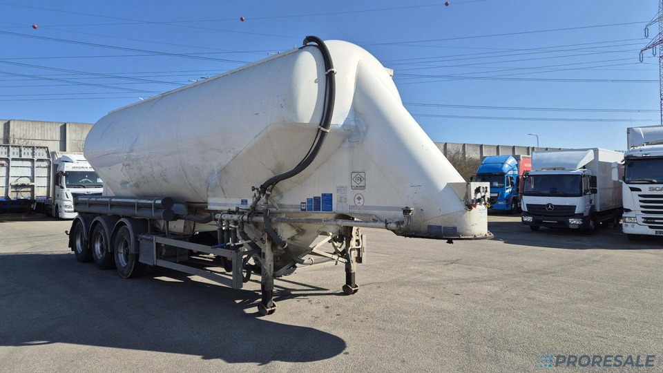 OSTATNÍ FELDBINDER EUT 40.3 SILOCISTERNA - 2 komory - 40 m3 - Напівпричіп цистерна для сипучих вантажів: фото 1 OSTATNÍ FELDBINDER EUT 40.3 SILOCISTERNA - 2 komory - 40 m3 - Напівпричіп цистерна для сипучих вантажів: фото 1
