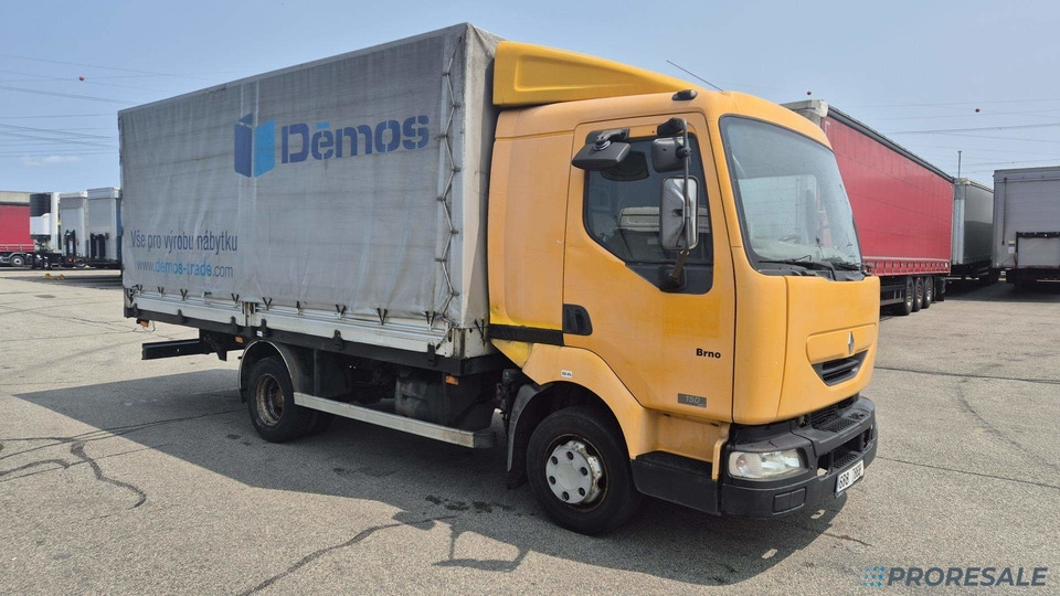 RENAULT MIDLUM 150.09/B EURO 3 - valník s plachtou - Тентована вантажівка: фото 1 RENAULT MIDLUM 150.09/B EURO 3 - valník s plachtou - Тентована вантажівка: фото 1