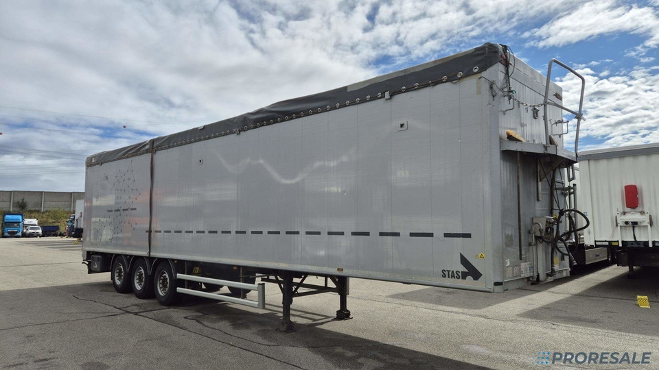 STAS S300ZX - posuvná podlaha 90 m3 - З рухомою підлогою напівпричіп: фото 1 STAS S300ZX - posuvná podlaha 90 m3 - З рухомою підлогою напівпричіп: фото 1