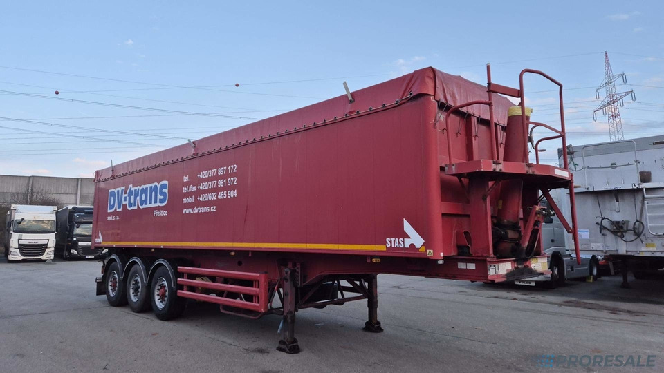 STAS SZ 336 K - sklápěč 52 m3 - Fe / Al - Самоскид напівпричіп: фото 1 STAS SZ 336 K - sklápěč 52 m3 - Fe / Al - Самоскид напівпричіп: фото 1
