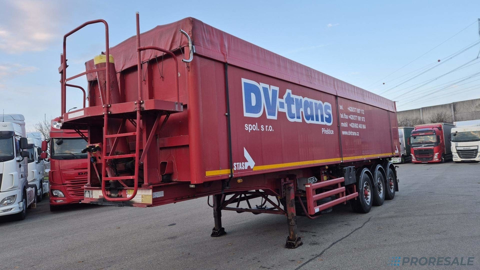 STAS SZ 336 K - sklápěč 52 m3 - Fe / Al - Самоскид напівпричіп: фото 2 STAS SZ 336 K - sklápěč 52 m3 - Fe / Al - Самоскид напівпричіп: фото 2