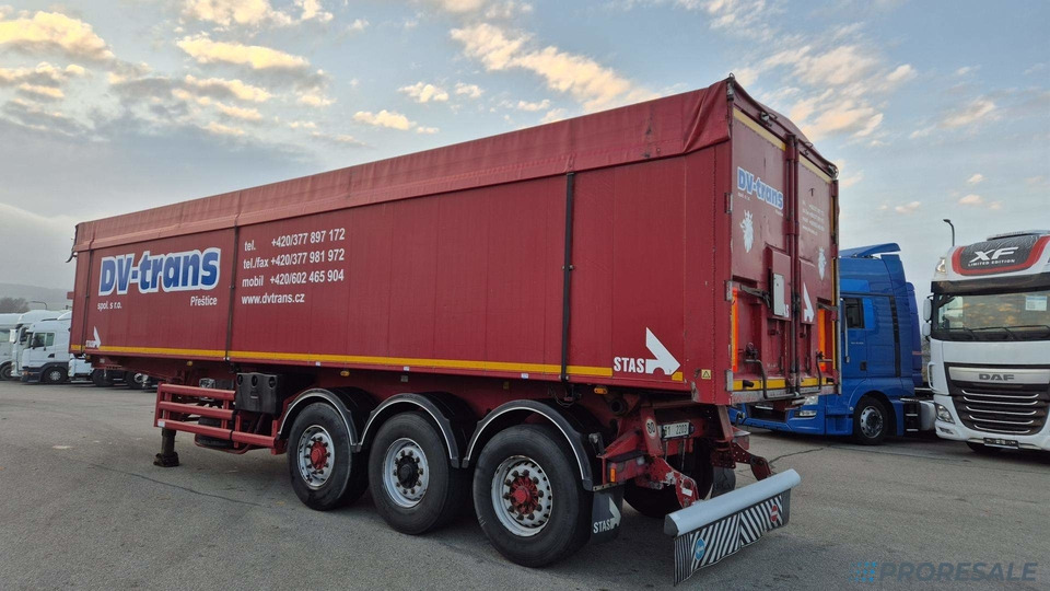 STAS SZ 336 K - sklápěč 52 m3 - Fe / Al - Самоскид напівпричіп: фото 4 STAS SZ 336 K - sklápěč 52 m3 - Fe / Al - Самоскид напівпричіп: фото 4