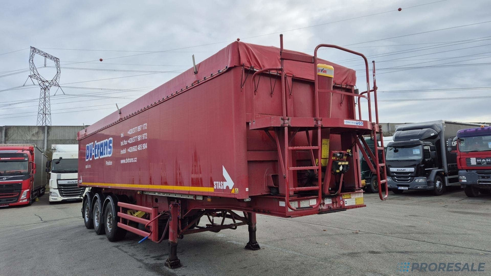 STAS SZ 336 K - sklápěč 52 m3 - Fe / Al - Самоскид напівпричіп: фото 1 STAS SZ 336 K - sklápěč 52 m3 - Fe / Al - Самоскид напівпричіп: фото 1