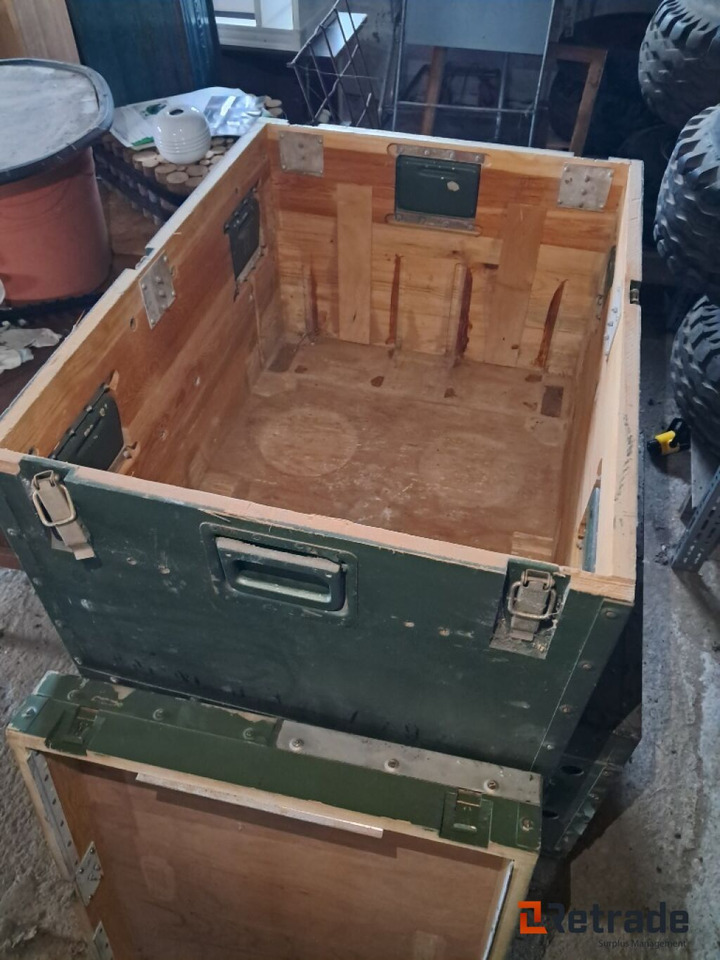 2 stk Militærkasser 80×60×53 cm - Будівельне обладнання: фото 3 2 stk Militærkasser 80×60×53 cm - Будівельне обладнання: фото 3