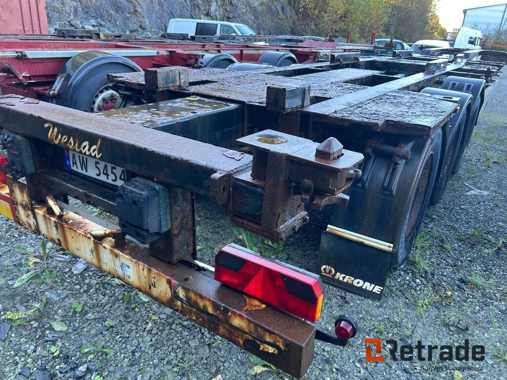 2010 Container henger KRONE SDC 27 2010 - Контейнеровоз/ Змінний кузов причіп: фото 3 2010 Container henger KRONE SDC 27 2010 - Контейнеровоз/ Змінний кузов причіп: фото 3