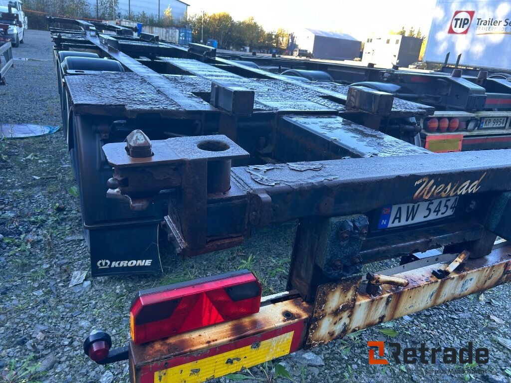 2010 Container henger KRONE SDC 27 2010 - Контейнеровоз/ Змінний кузов причіп: фото 4 2010 Container henger KRONE SDC 27 2010 - Контейнеровоз/ Змінний кузов причіп: фото 4