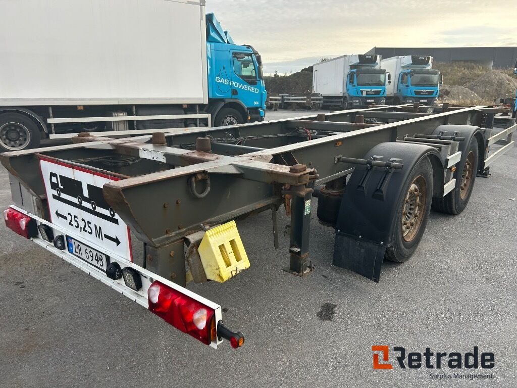 2014 Container henger F.A.G EU-Godkjent - Контейнеровоз/ Змінний кузов причіп: фото 3 2014 Container henger F.A.G EU-Godkjent - Контейнеровоз/ Змінний кузов причіп: фото 3