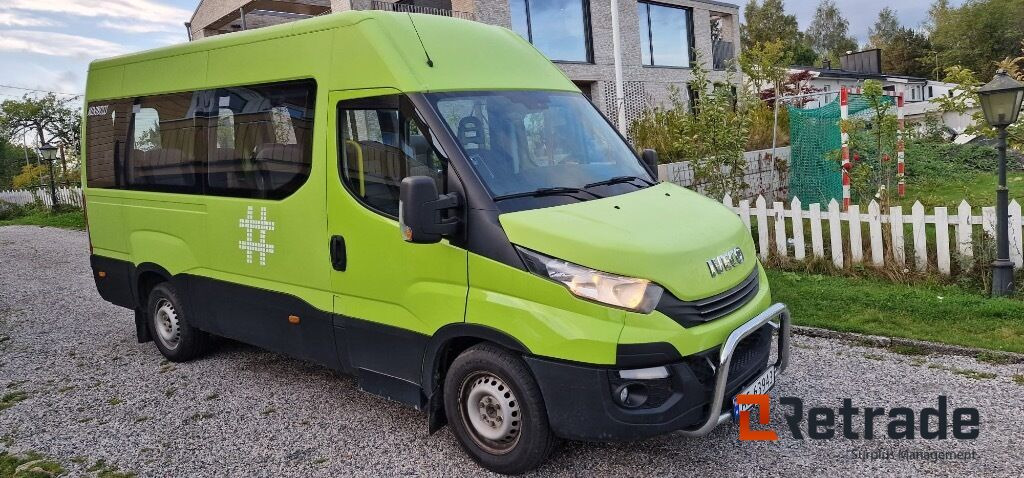 2016 Buss 10 seter IVECO DAILY Diesel EU-Godkjent - Мікроавтобус, Пасажирський фургон: фото 1 2016 Buss 10 seter IVECO DAILY Diesel EU-Godkjent - Мікроавтобус, Пасажирський фургон: фото 1