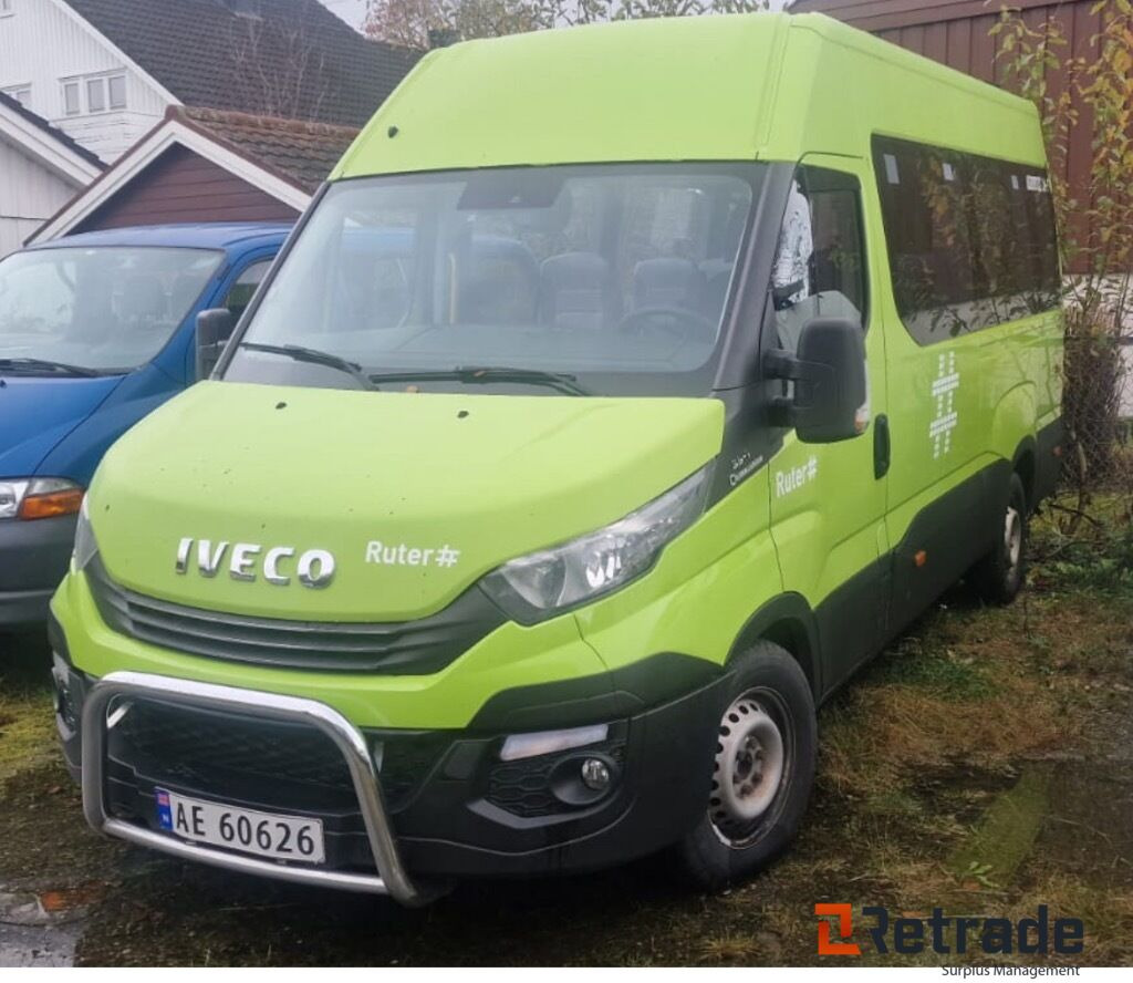 2016 Buss 10 seter IVECO DAILY Diesel EU-Godkjent - Мікроавтобус, Пасажирський фургон: фото 2 2016 Buss 10 seter IVECO DAILY Diesel EU-Godkjent - Мікроавтобус, Пасажирський фургон: фото 2