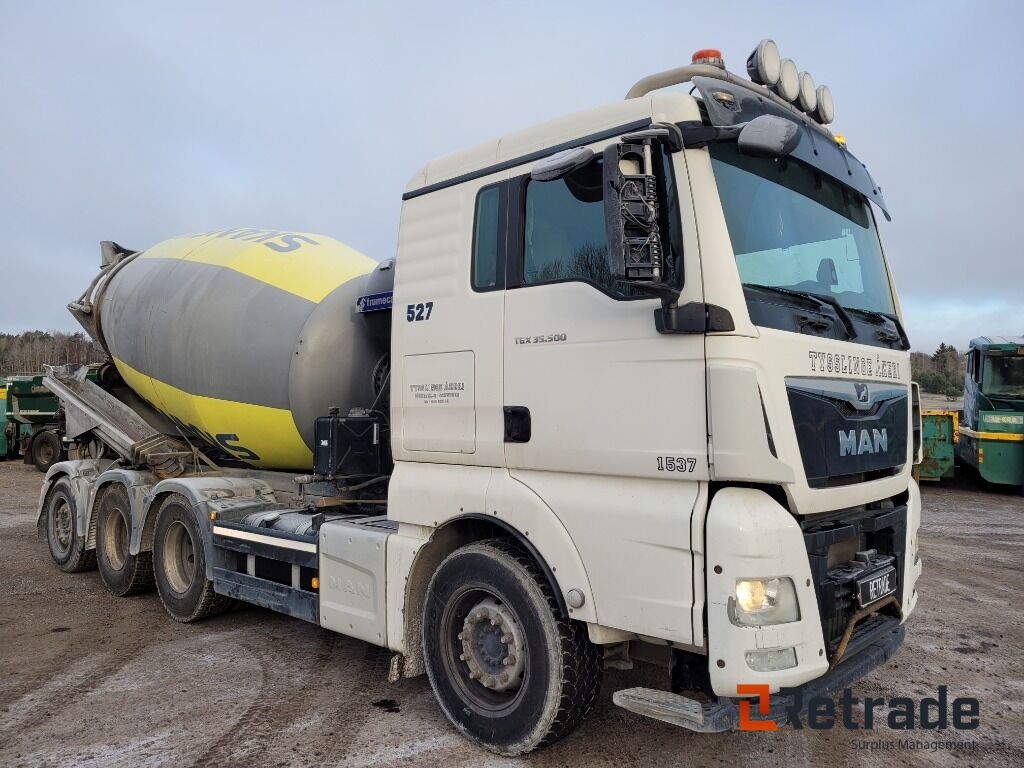 Betongbil betongroterare MAN TGX 35.500 8X4-4 BL Euro 6 - Автобетонозмішувач: фото 3 Betongbil betongroterare MAN TGX 35.500 8X4-4 BL Euro 6 - Автобетонозмішувач: фото 3
