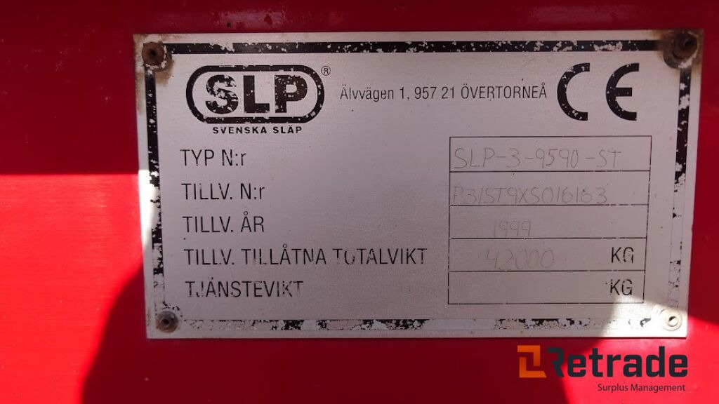 Asfaltstrailer SLP 3 axlad - Будівельна техніка: фото 3 Asfaltstrailer SLP 3 axlad - Будівельна техніка: фото 3