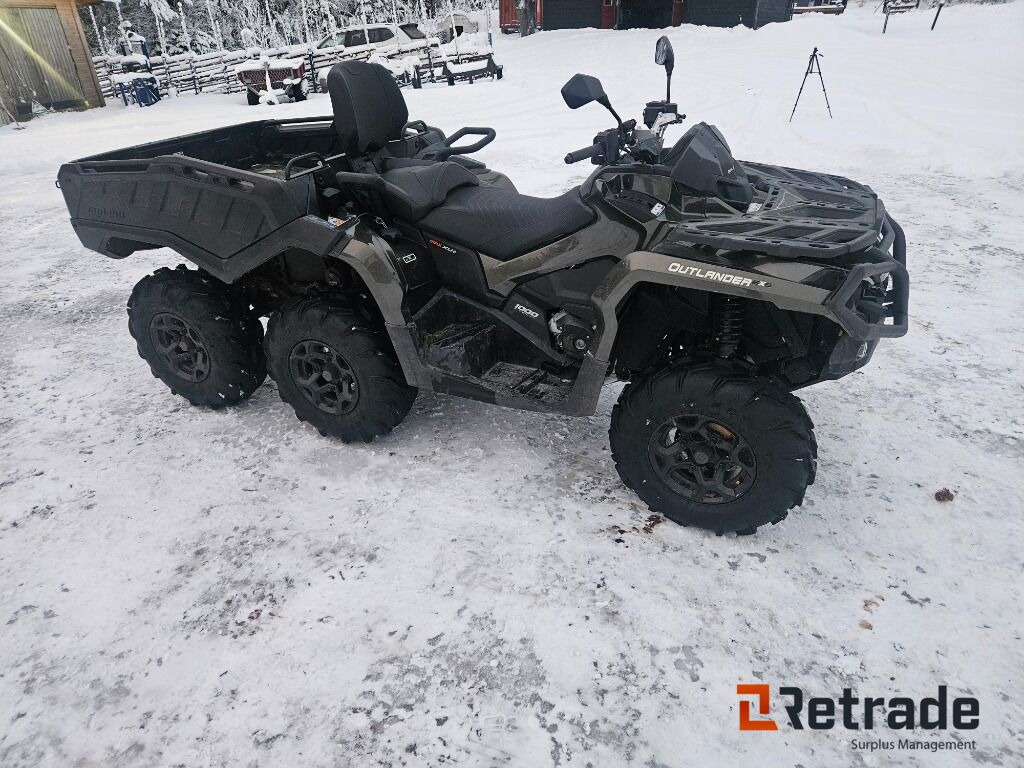 Can-Am Outlander Max 6X6 XU+ 1000 - Квадроцикл: фото 4 Can-Am Outlander Max 6X6 XU+ 1000 - Квадроцикл: фото 4