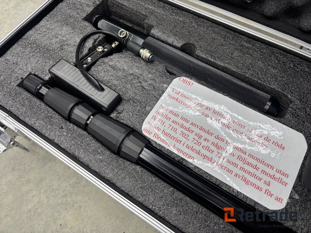 Inspektionskamera teleskopisk med monitor - Будівельне обладнання: фото 2 Inspektionskamera teleskopisk med monitor - Будівельне обладнання: фото 2