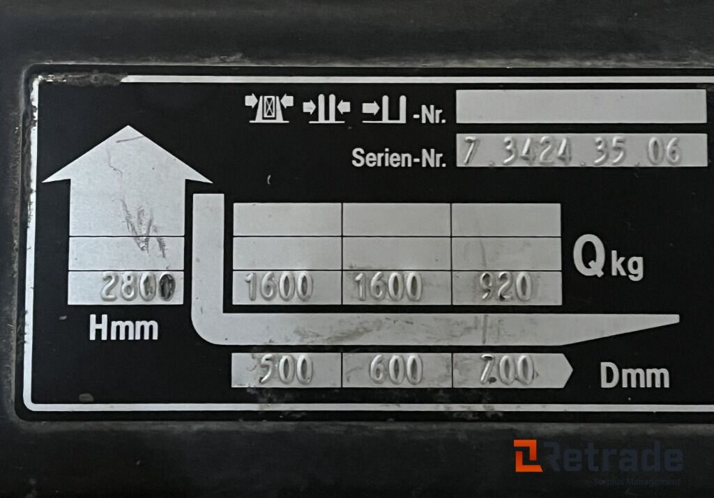 Jungheinrich pallestabler / Jungheinrich pallet stacker - Штабелер: фото 3 Jungheinrich pallestabler / Jungheinrich pallet stacker - Штабелер: фото 3