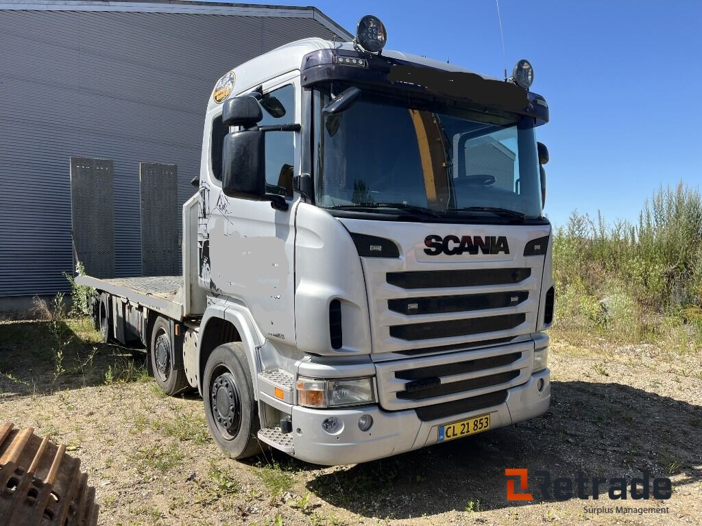 Lastbil SCANIA 8X4 Maskintransporter med Hydrauliske slidsker - Автовоз вантажівка: фото 4 Lastbil SCANIA 8X4 Maskintransporter med Hydrauliske slidsker - Автовоз вантажівка: фото 4