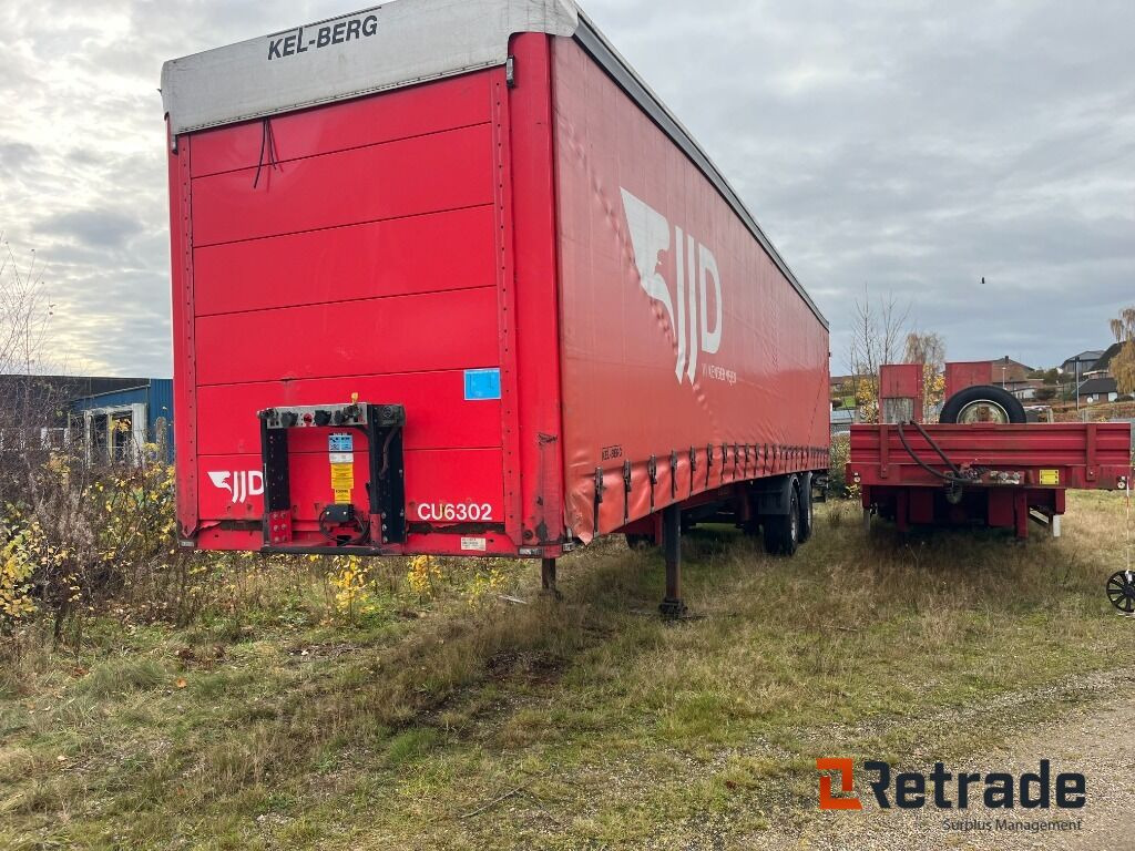 Lastbiltrailer KELBERG D500V- 7100 lukket trailer. - Тентований напівпричіп: фото 1 Lastbiltrailer KELBERG D500V- 7100 lukket trailer. - Тентований напівпричіп: фото 1