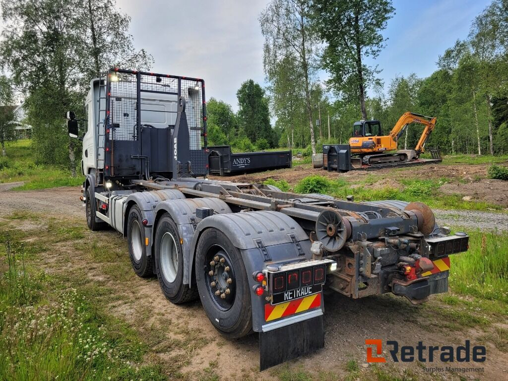 Lastväxlare tridem SCANIA R480 - Гаковий мультиліфт вантажівка, Вантажівка з маніпулятором: фото 4 Lastväxlare tridem SCANIA R480 - Гаковий мультиліфт вантажівка, Вантажівка з маніпулятором: фото 4