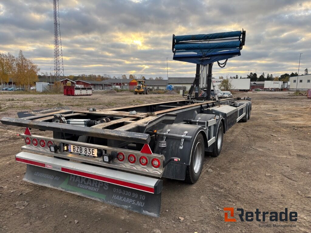 Lastväxlarvagn Hakarps 12-20 - 2024 38ton - Причіп мультиліфт/ Бункеровоз: фото 1 Lastväxlarvagn Hakarps 12-20 - 2024 38ton - Причіп мультиліфт/ Бункеровоз: фото 1