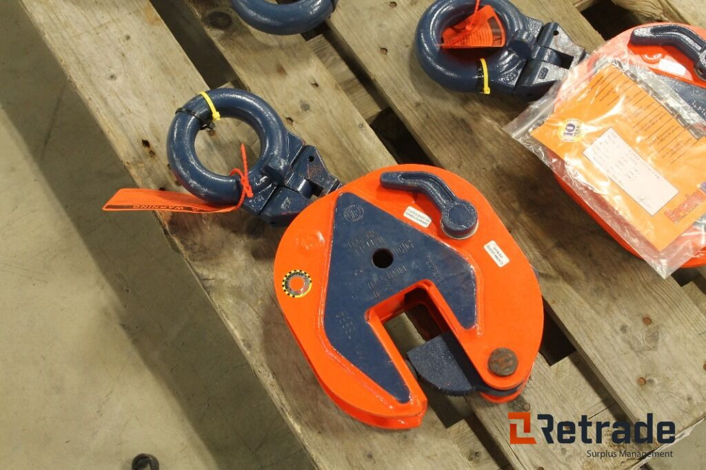 Lot løfteutstyr for H-bjelker - Складська техніка: фото 2 Lot løfteutstyr for H-bjelker - Складська техніка: фото 2