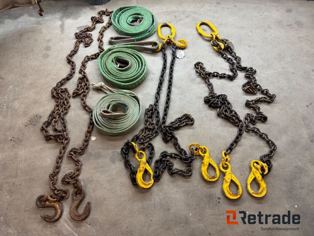 Lyft Kätting för till exempel kranbil paket med 6 objekt - Складська техніка: фото 1 Lyft Kätting för till exempel kranbil paket med 6 objekt - Складська техніка: фото 1