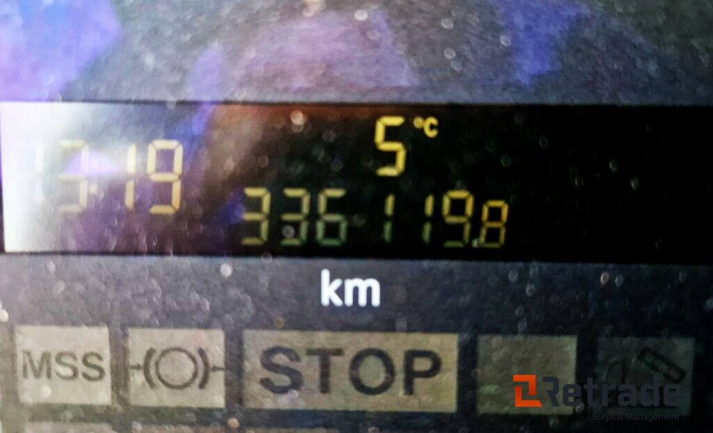 Бортова вантажівка/ Платформа, Вантажівка з маніпулятором Mercedes-Benz Atego 818L med 6 meter plan og kran: фото 12