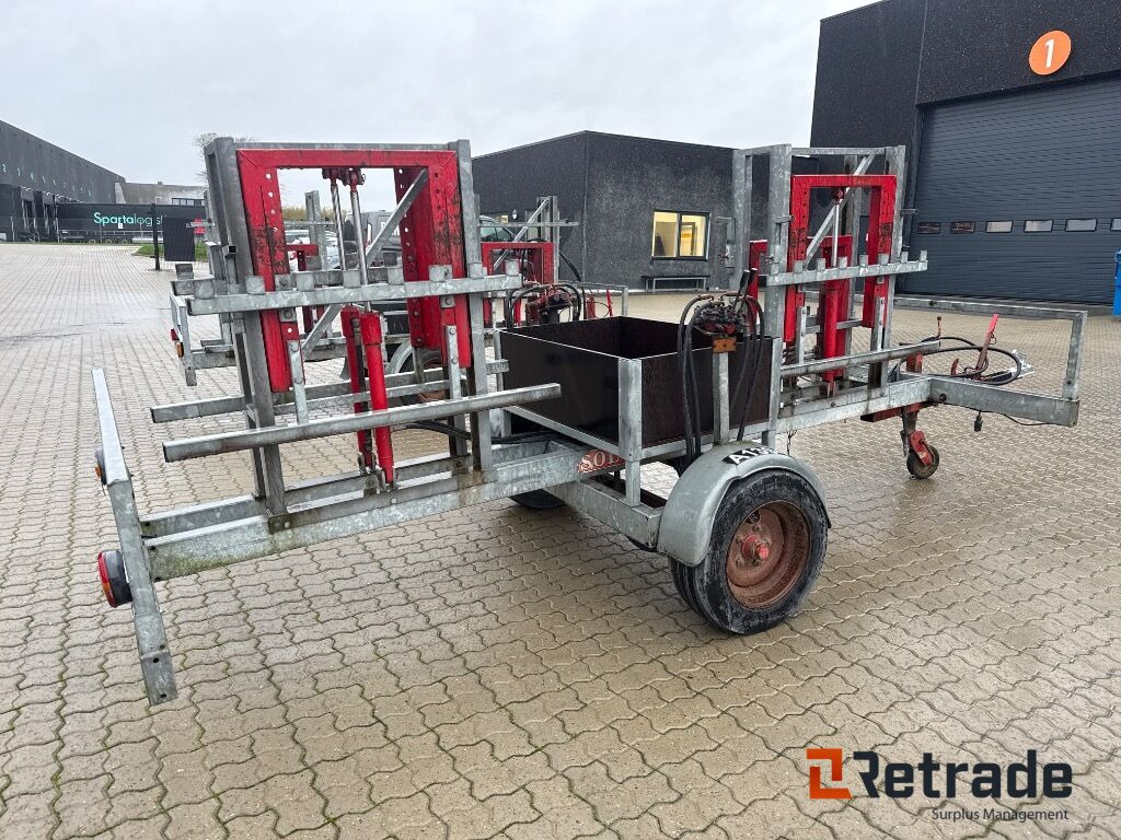 Vagn Egsgaard/Solus 202 trailer til affaldscontainere - Причіп: фото 3 Vagn Egsgaard/Solus 202 trailer til affaldscontainere - Причіп: фото 3