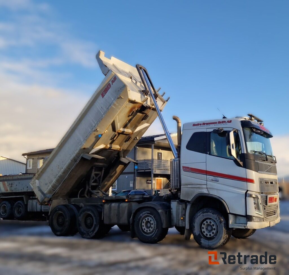 Robust og klar tippbil – Volvo FH16 650 8x4 med tipp og hengeropplegg - Самоскид вантажівка: фото 3 Robust og klar tippbil – Volvo FH16 650 8x4 med tipp og hengeropplegg - Самоскид вантажівка: фото 3