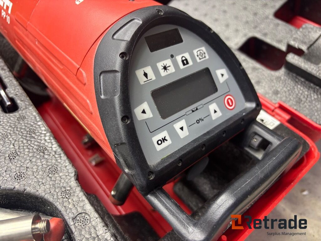 Rörlaser Hilti PP 10 - Будівельне обладнання: фото 3 Rörlaser Hilti PP 10 - Будівельне обладнання: фото 3