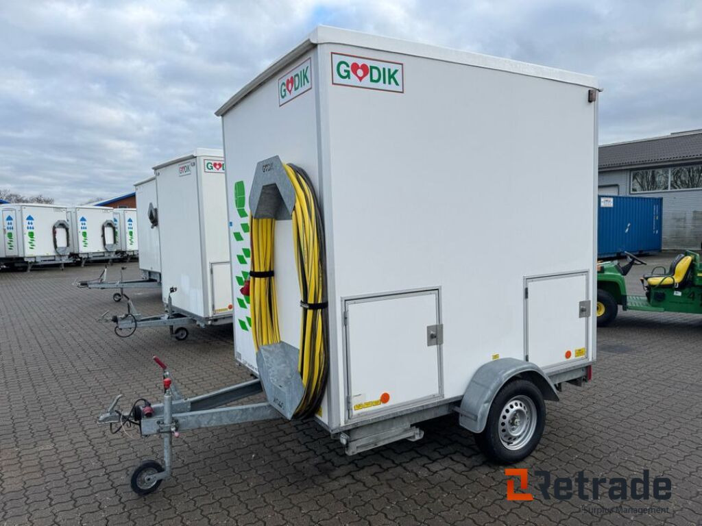 Scanvogn Badmobil Xl B m/2 WC og kværn (A0025180) - Житловий контейнер, Причіп: фото 1 Scanvogn Badmobil Xl B m/2 WC og kværn (A0025180) - Житловий контейнер, Причіп: фото 1