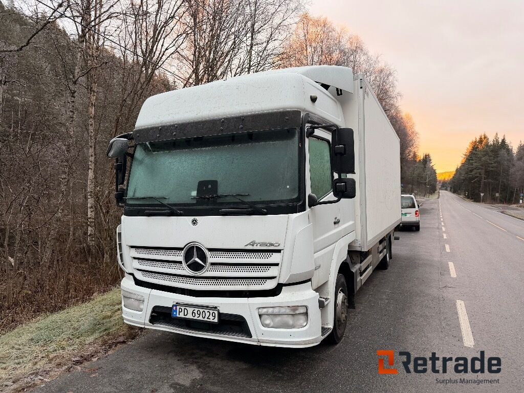 Skapbil MERCEDES-BENZ Atego nylig EU - Вантажівка з закритим кузовом: фото 1 Skapbil MERCEDES-BENZ Atego nylig EU - Вантажівка з закритим кузовом: фото 1