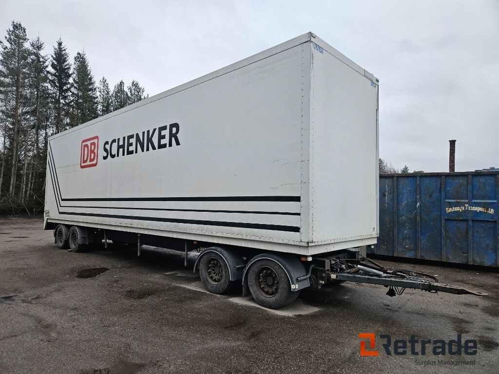 Skåpsläp Kaupe 4 utpe125 - Закритий кузов причіп: фото 1 Skåpsläp Kaupe 4 utpe125 - Закритий кузов причіп: фото 1